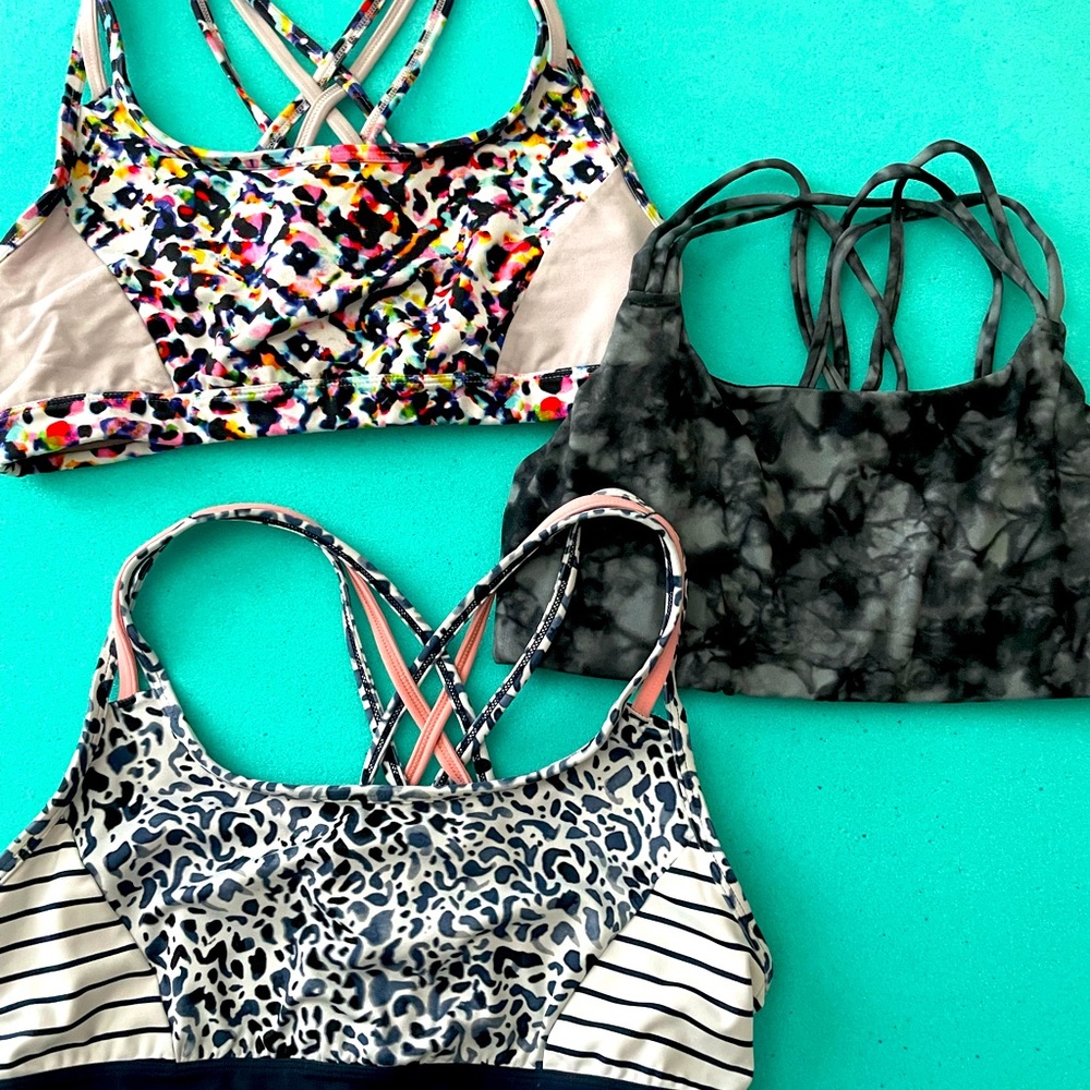 Set of 3 Athleta Sports Bras
